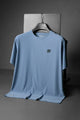 Skchr Activewear Essential Imp Dry-Fit Tee In Light Blue