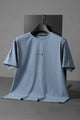 OnClub Work out Ready Knit Imp Dry-Fit Tee In Light Blue