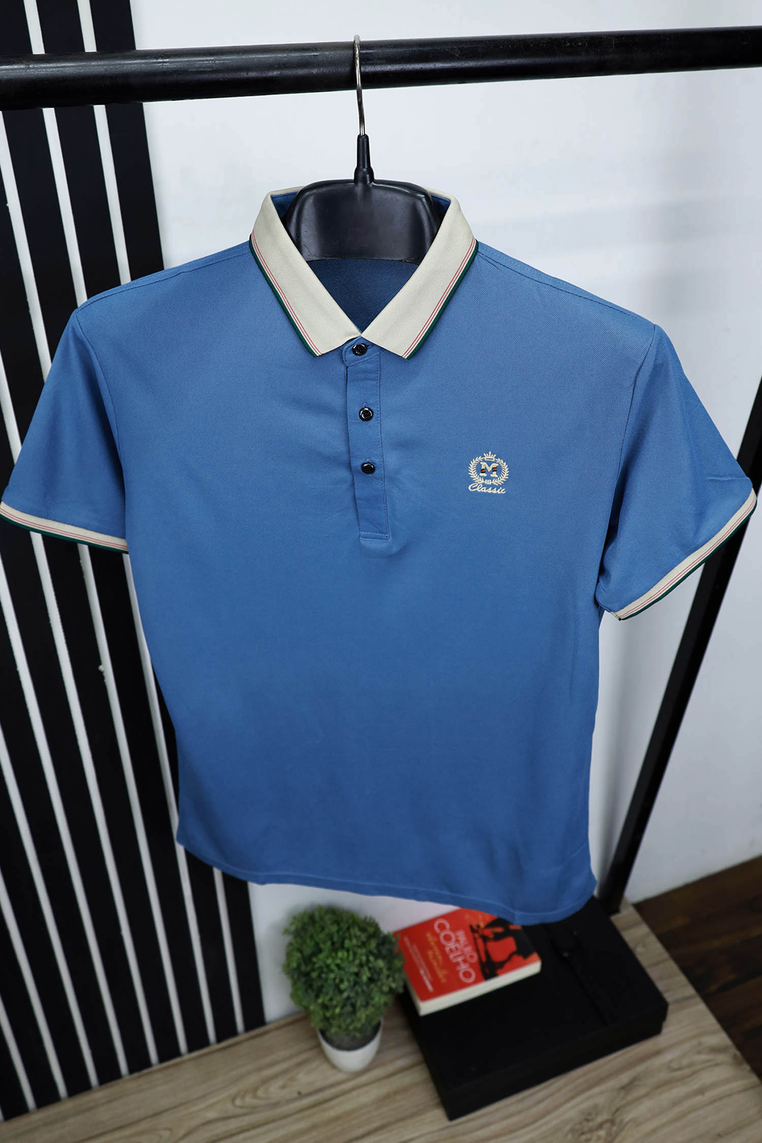 Branded Embroidered Front Logo Polo Shirt