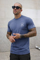 Jrdn Flight Essentials Imp Dry-Fit Tee in Light Blue