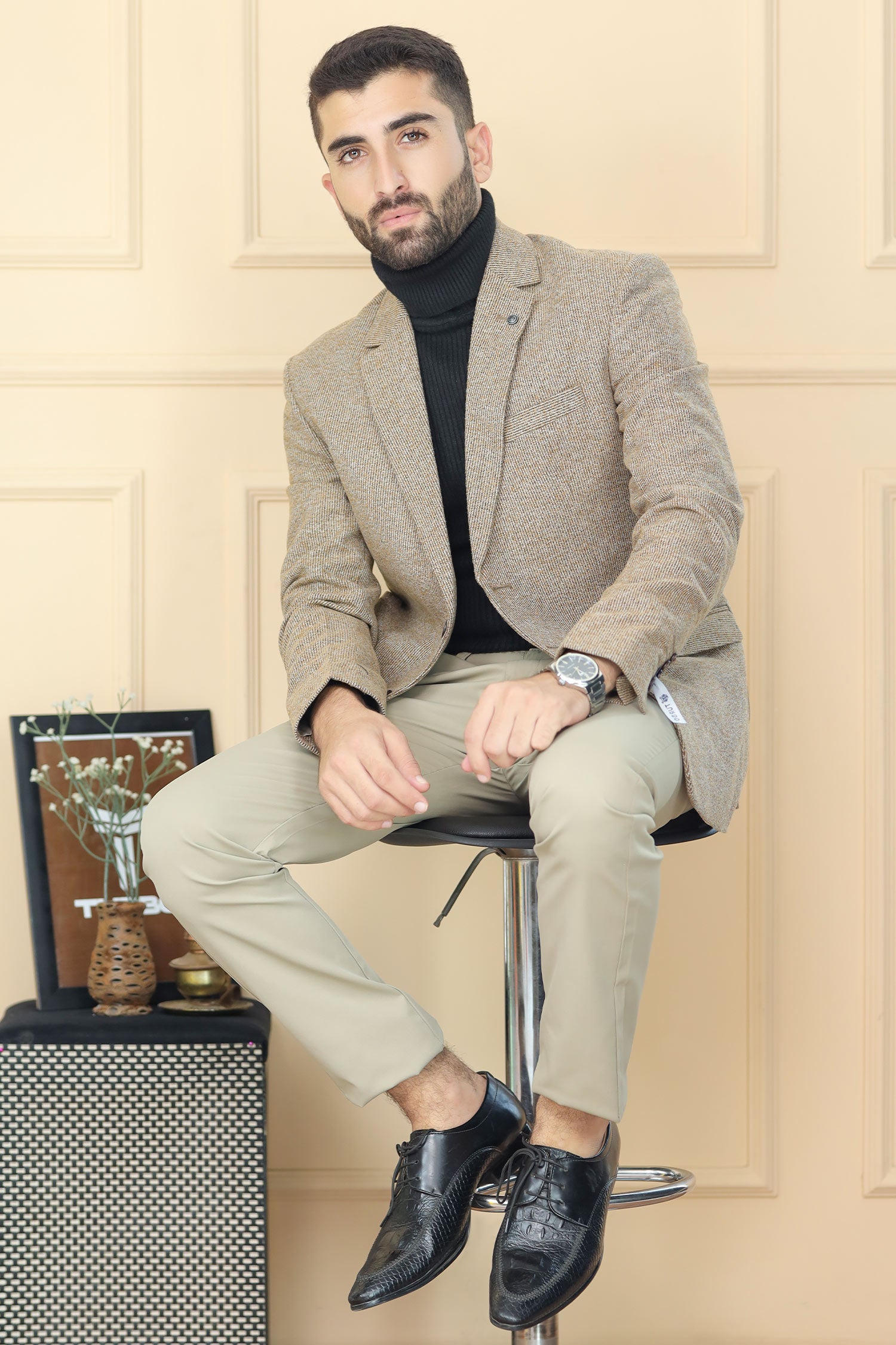 Classic Rich LuxeForm Mens Casual Blazer