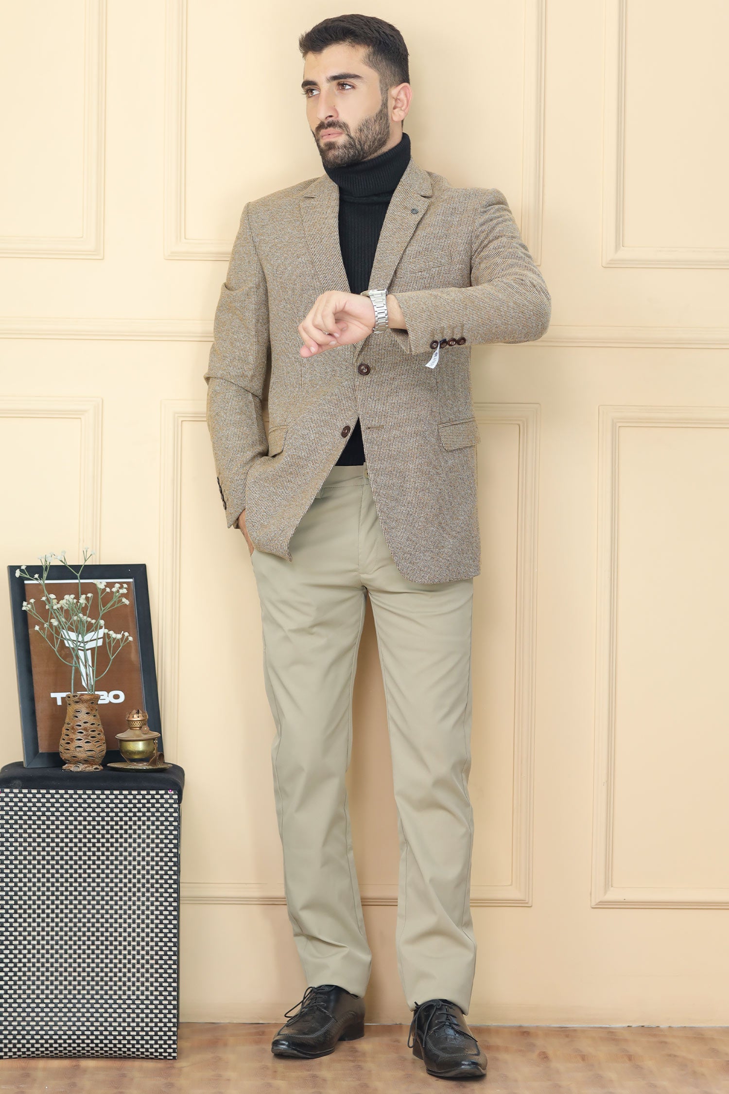 Classic Rich LuxeForm Mens Casual Blazer
