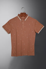 Turbo Perfect Conversational Printed Men's Polo Shirt