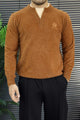 High-End Rabbit Hair Blended Imported Round Neck Rabbit Wool Men's Sweater