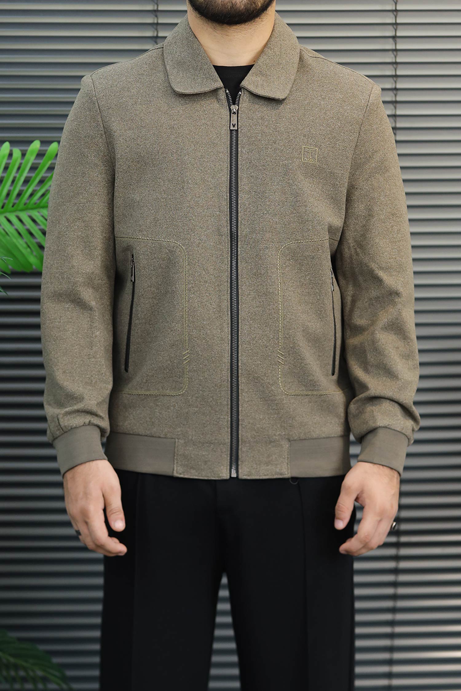 Turbo Heritage-Avant Grade Imp Men's Wool Jacket In Light Brown