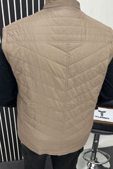 Warmup Quilted Padded Imported Big Size Men's Gilet