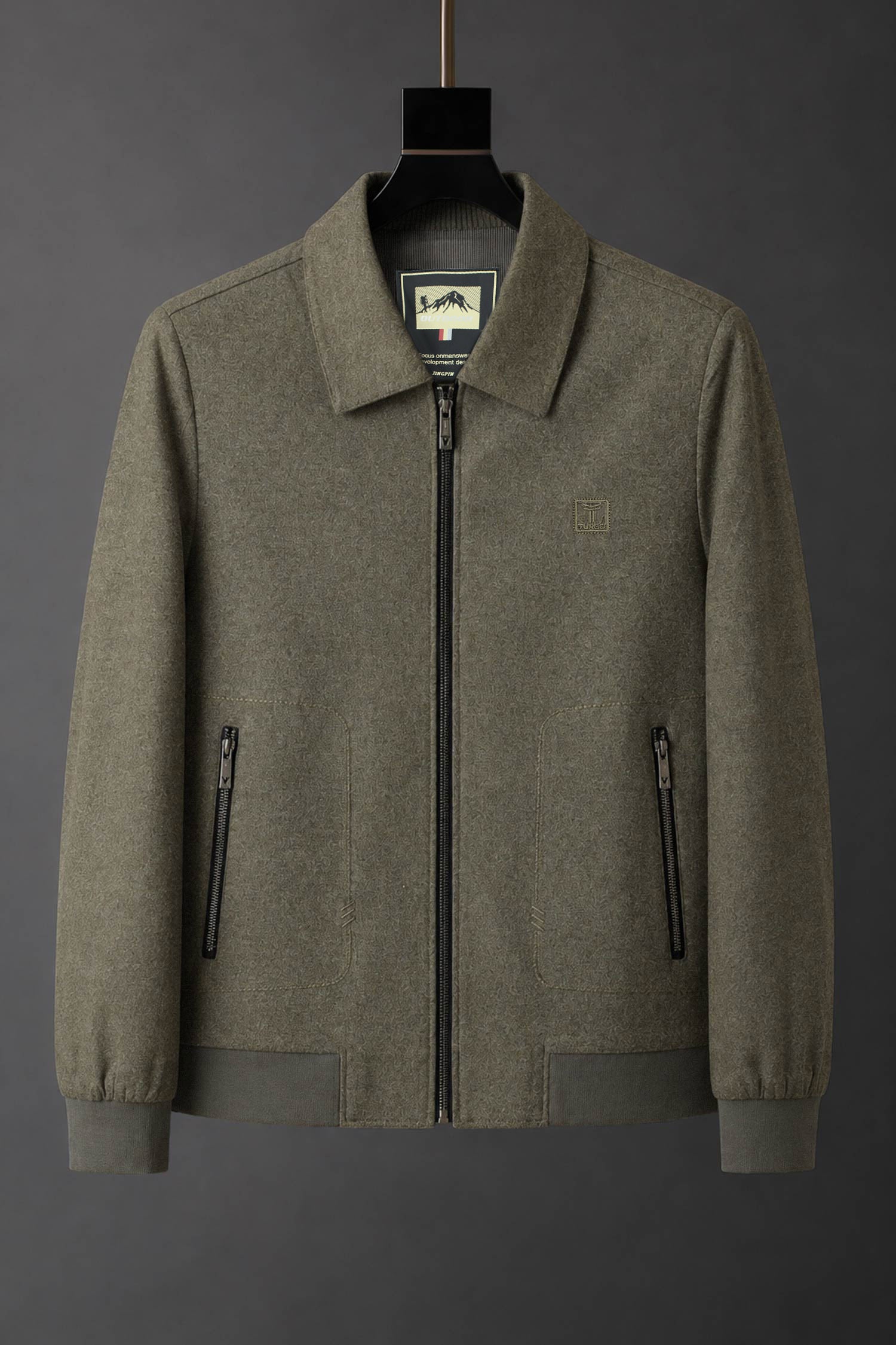 Turbo Heritage-Avant Grade Imp Men's Wool Jacket In Light Brown