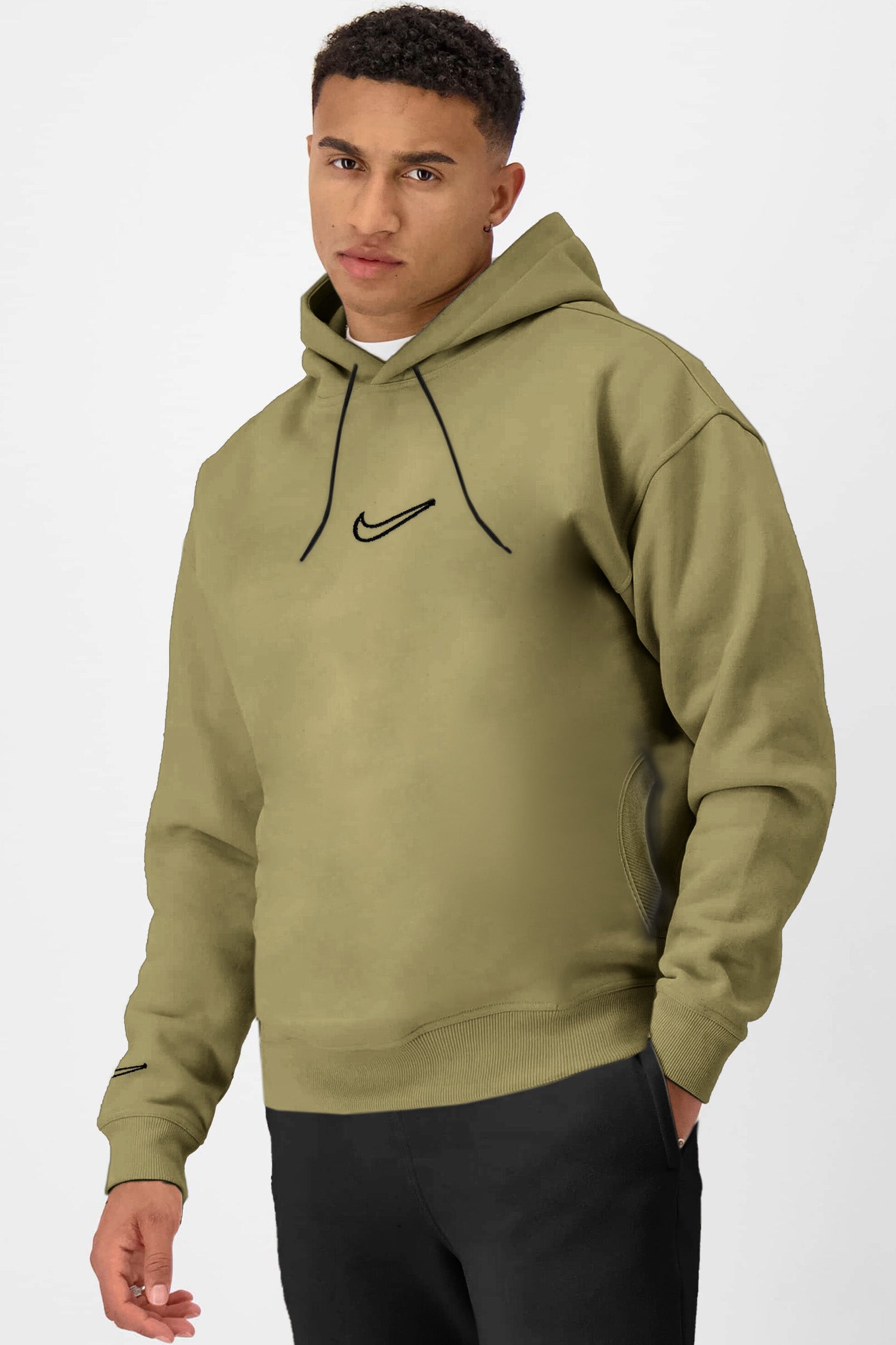 Nke Signature Slogan Fleece Hoodie