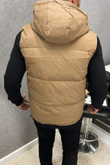 Grenade Lining Pattern Quilted Imported Men's Gilet