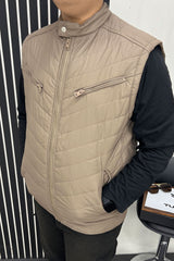 Warmup Quilted Padded Imported Big Size Men's Gilet