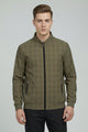 Square Pattern Lines Imported Light Weight Jacket