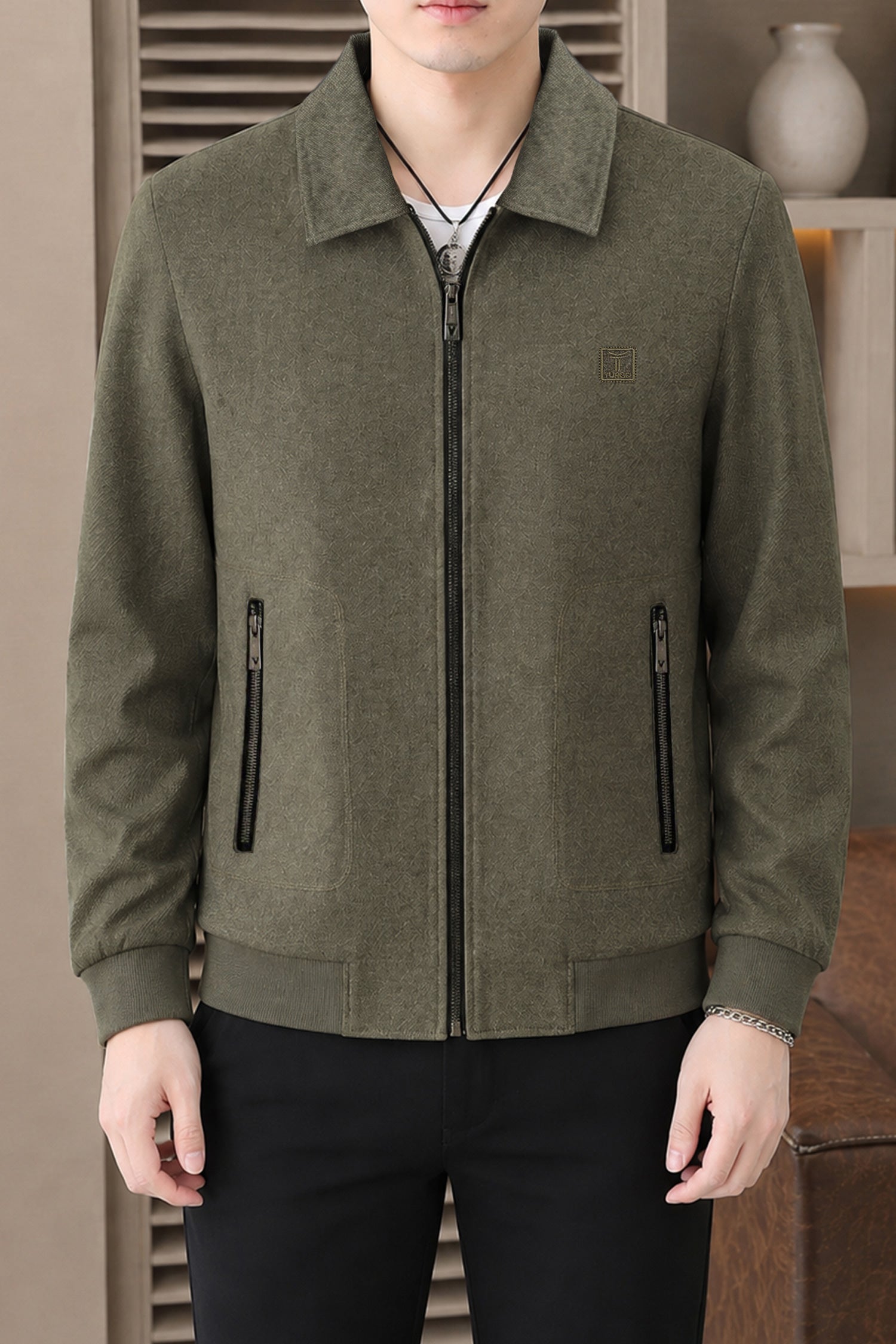 Turbo Heritage-Avant Grade Imp Men's Wool Jacket In Light Brown