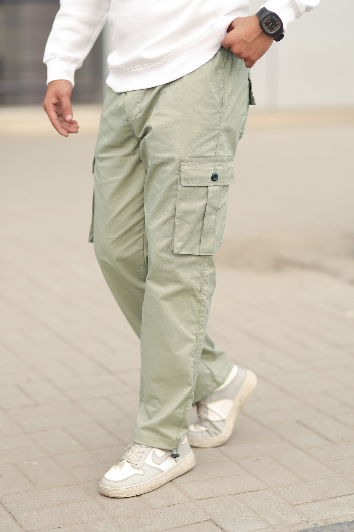 Turbo Loose Bottom Cargo Trouser