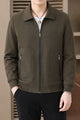Turbo Wind-Breaker Imp Men's Wool Jacket In Light Choclate