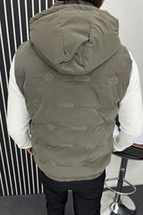 Adds Embossed Logo Imported Big Size Men's Gilet