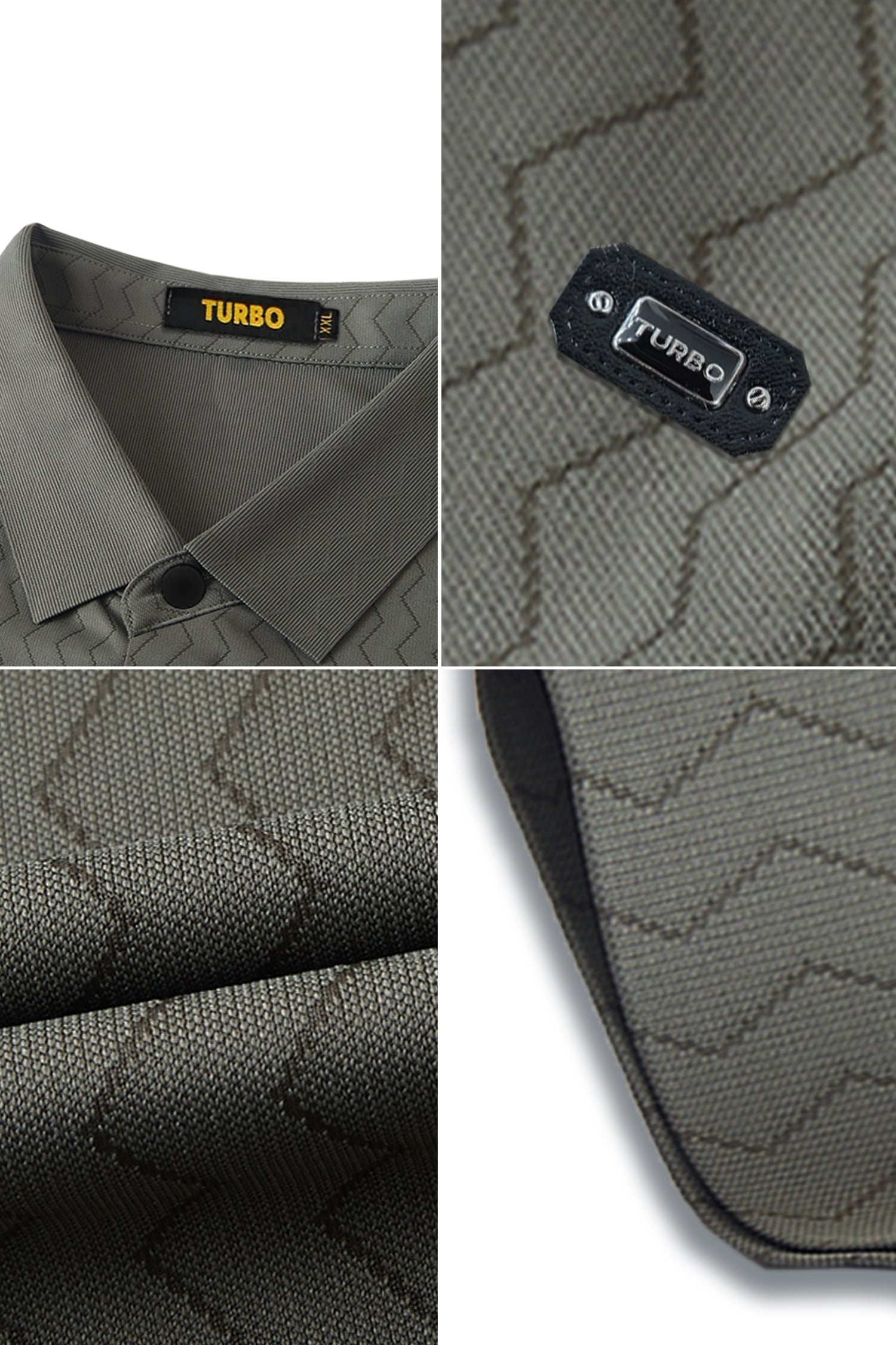 Turbo Friendly Touch Lining Pattern Casual Shirt