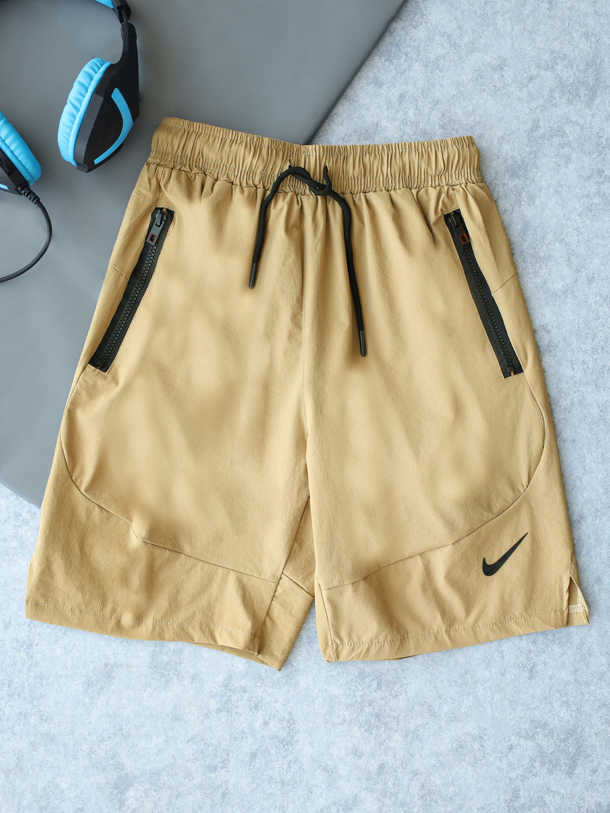 Nke Pro Flex Rep Training Shorts In Light Camel
