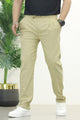XRSN Double Plate Style Slim-Fit Trouser In Light Camel