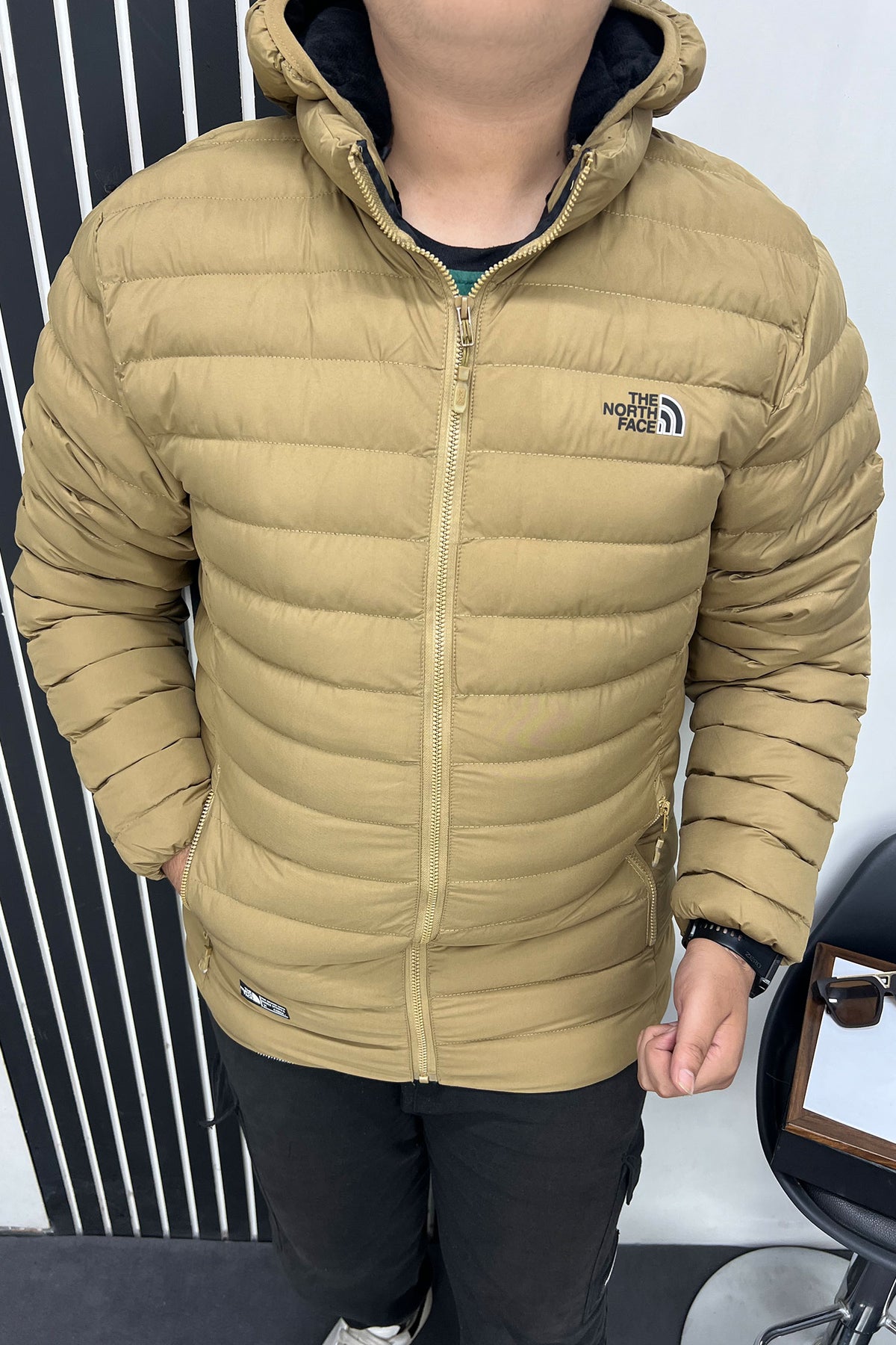 Th Nrth Fce Quilted Padded Imported Big Size Men's Puffer Jacket