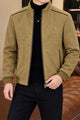 Turbo x Polo Pony Distressed Imported Men's Big Size Wool Jacket In Light Camel