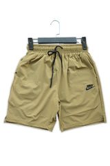 Nke Sportswear Standard Fit Shorts In Light Camel