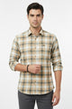 Turbo Tribe Premium Flannel Long Sleeve Cotton Casual Shirt