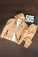 Nke Tech Fleece Mock Neck Hoodie Zipper Tracksuit