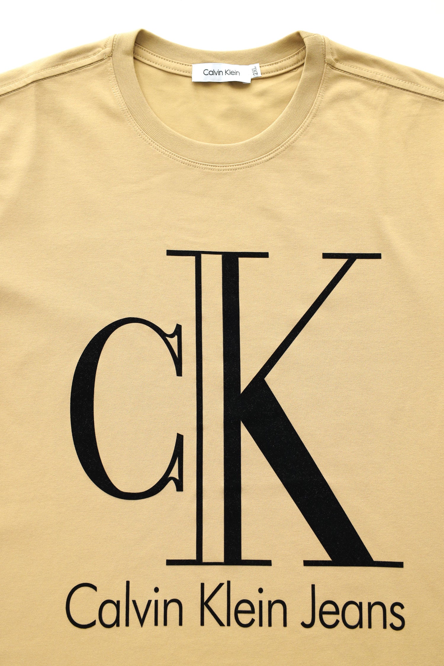 Clvn Kln Graphic MonoLogo Imported Round Neck T-Shirt