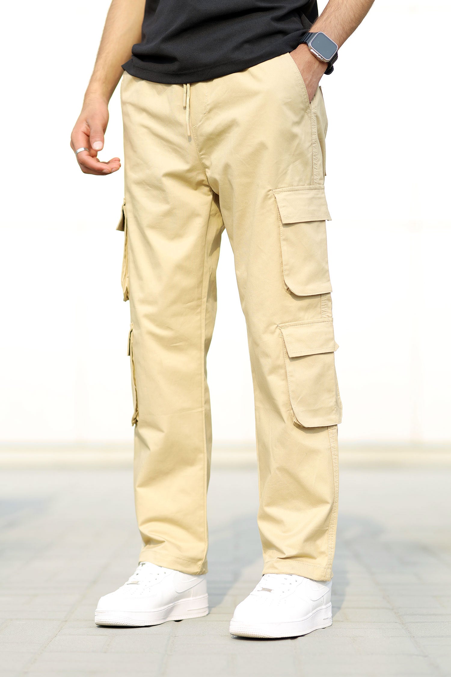 Turbo 8 Pockets Imp Cotton Blend Cargo Trouser