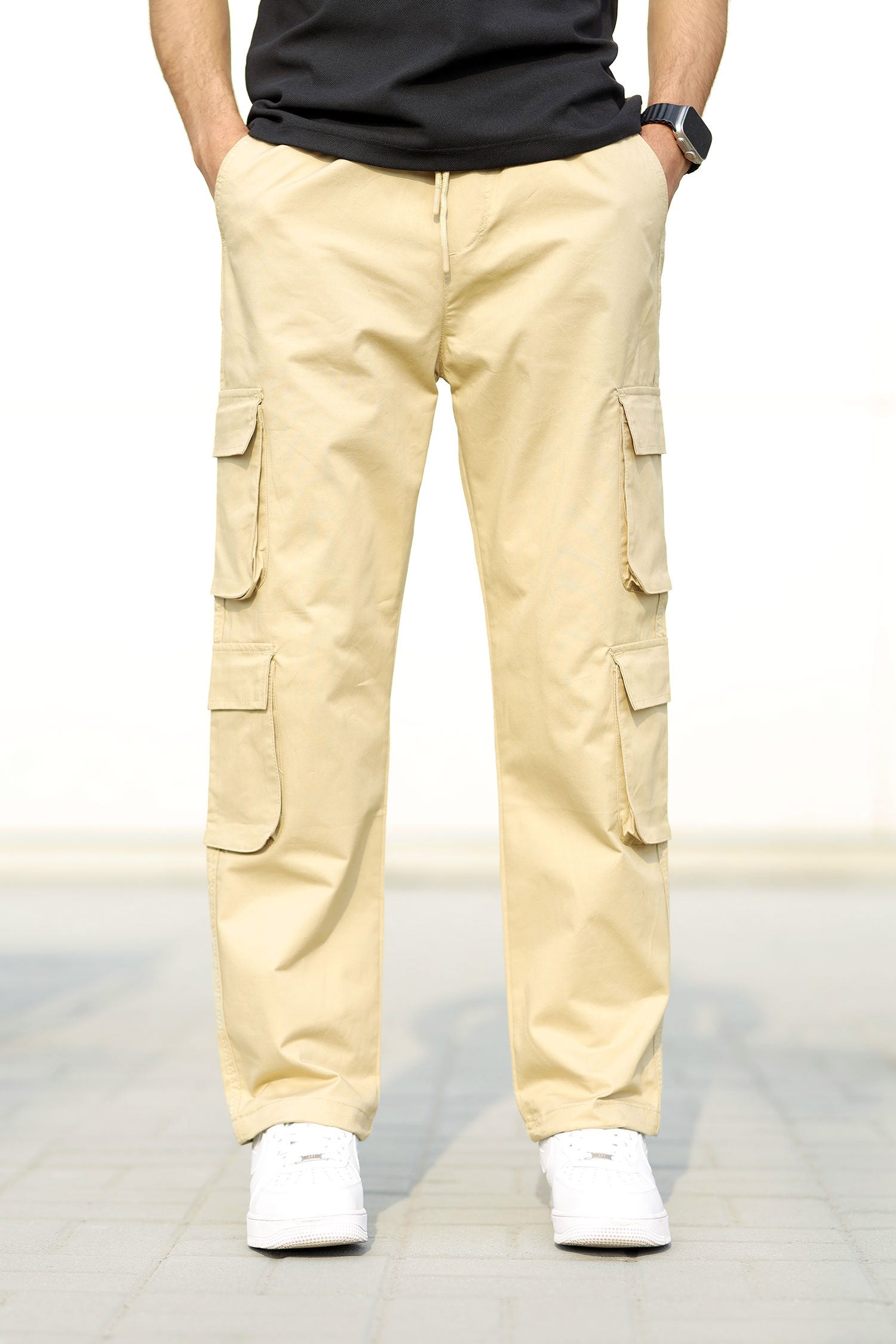 Turbo 8 Pockets Imp Cotton Blend Cargo Trouser