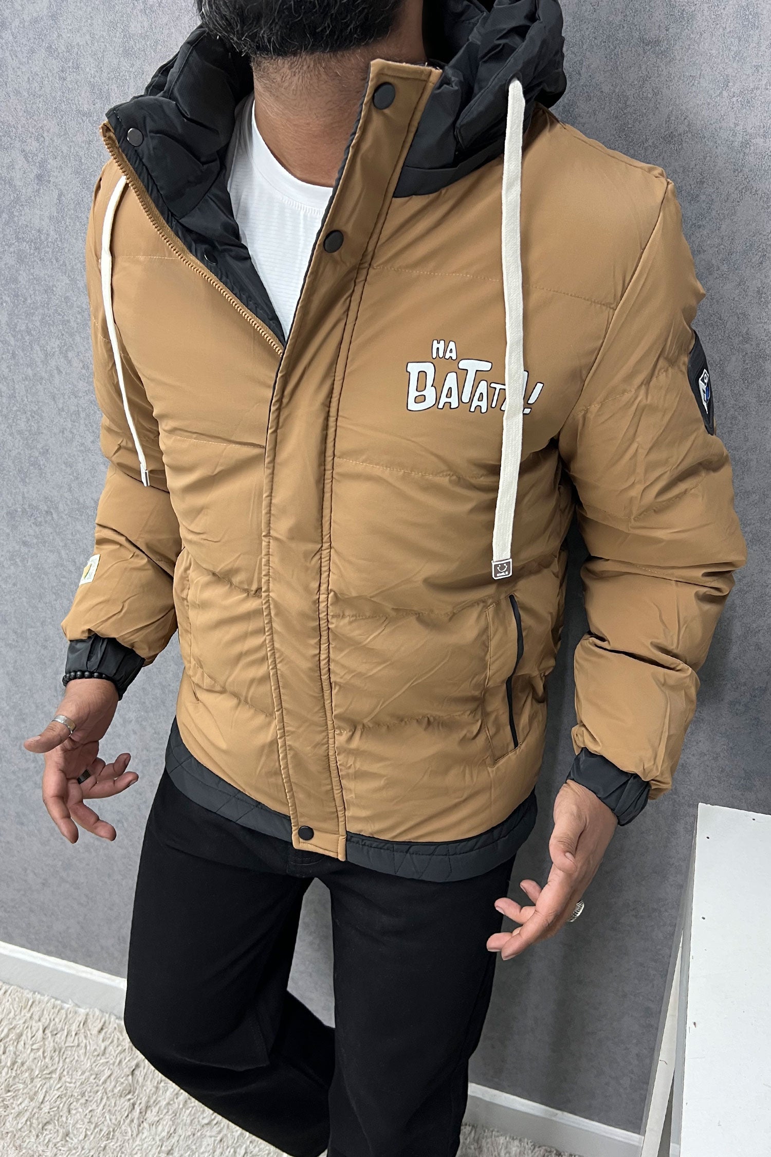 Batata Hood Style Padded Imported Puffer Jacket