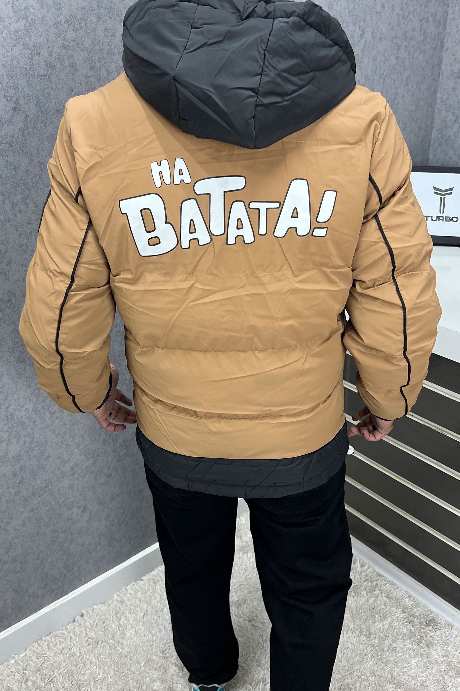 Batata Hood Style Padded Imported Puffer Jacket