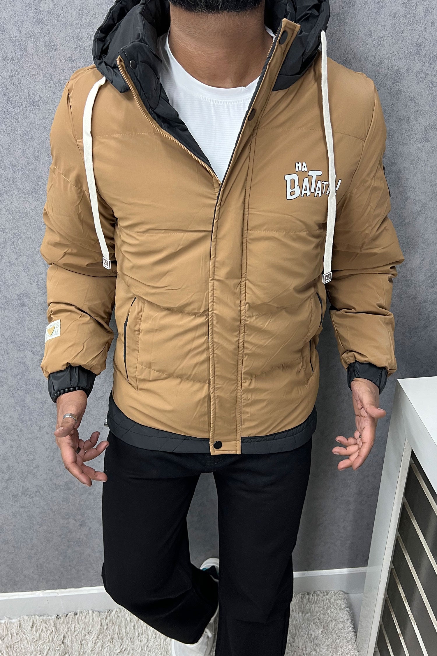 Batata Hood Style Padded Imported Puffer Jacket