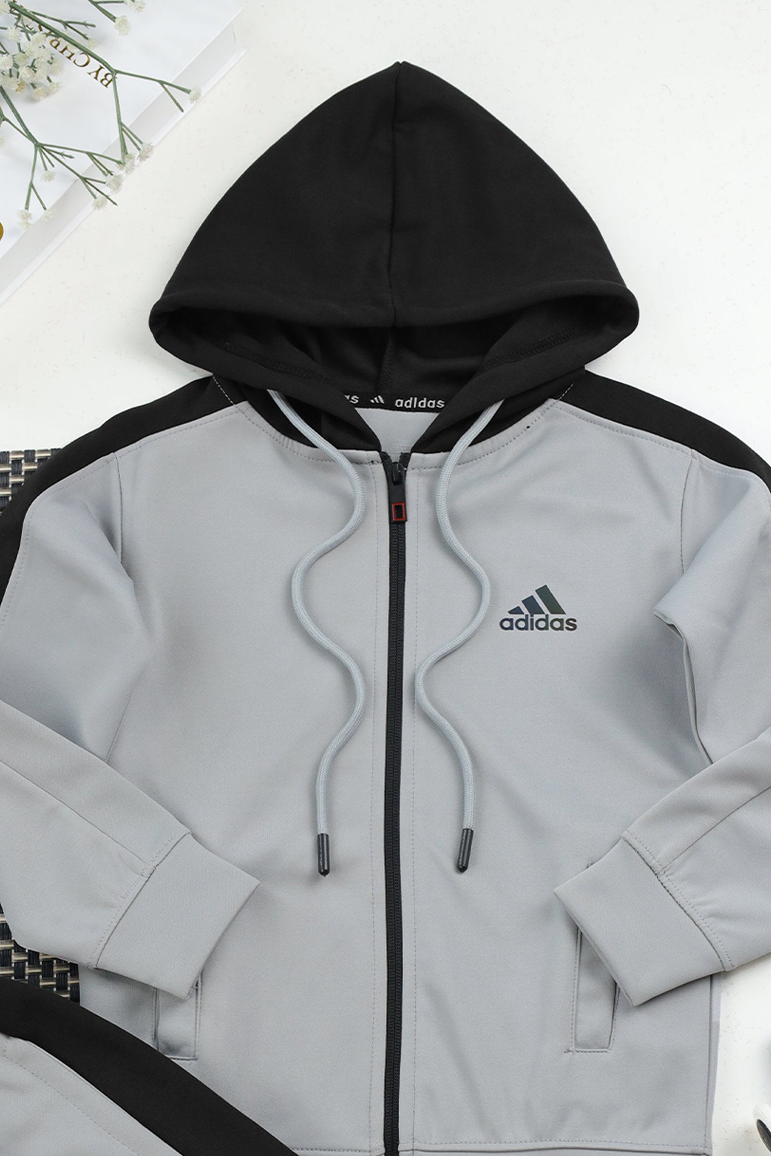 Adds Essential Performance Hooded Unisex Kids Tracksuit