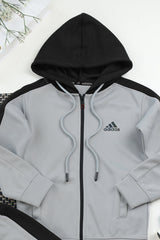 Adds Essential Performance Hooded Unisex Kids Tracksuit