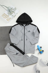 Adds Essential Performance Hooded Unisex Kids Tracksuit