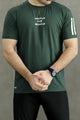 Turbo Hustle For Muscle Imp Dry-Fit Tee In Light Green