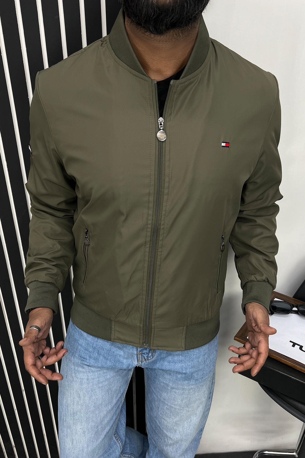 Tmy Hlfgr Men's Imported Light Weight Jacket