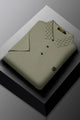 Turbo Diamond Motif Collar Stitchless Men's Polo Shirt