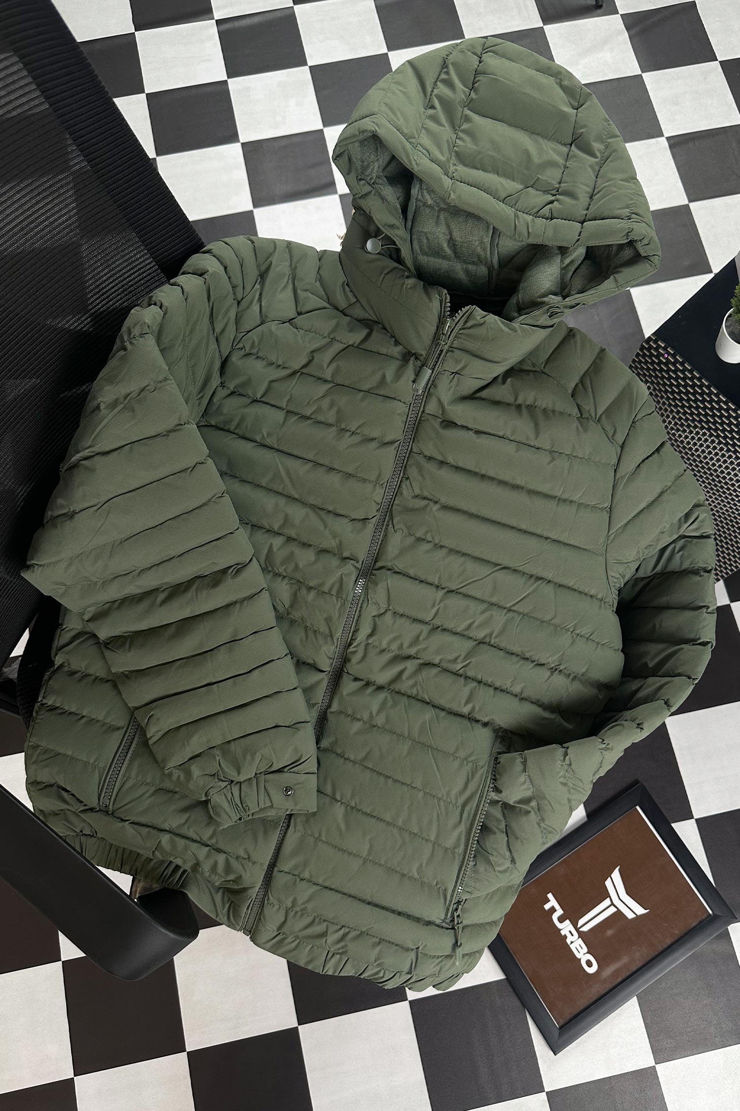 Windbreaker Thin Hooded Bubble Padded Imported Puffer Jacket