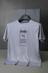 Pma Performance Dry-Fit Tee with Classic Logo In Light Grey