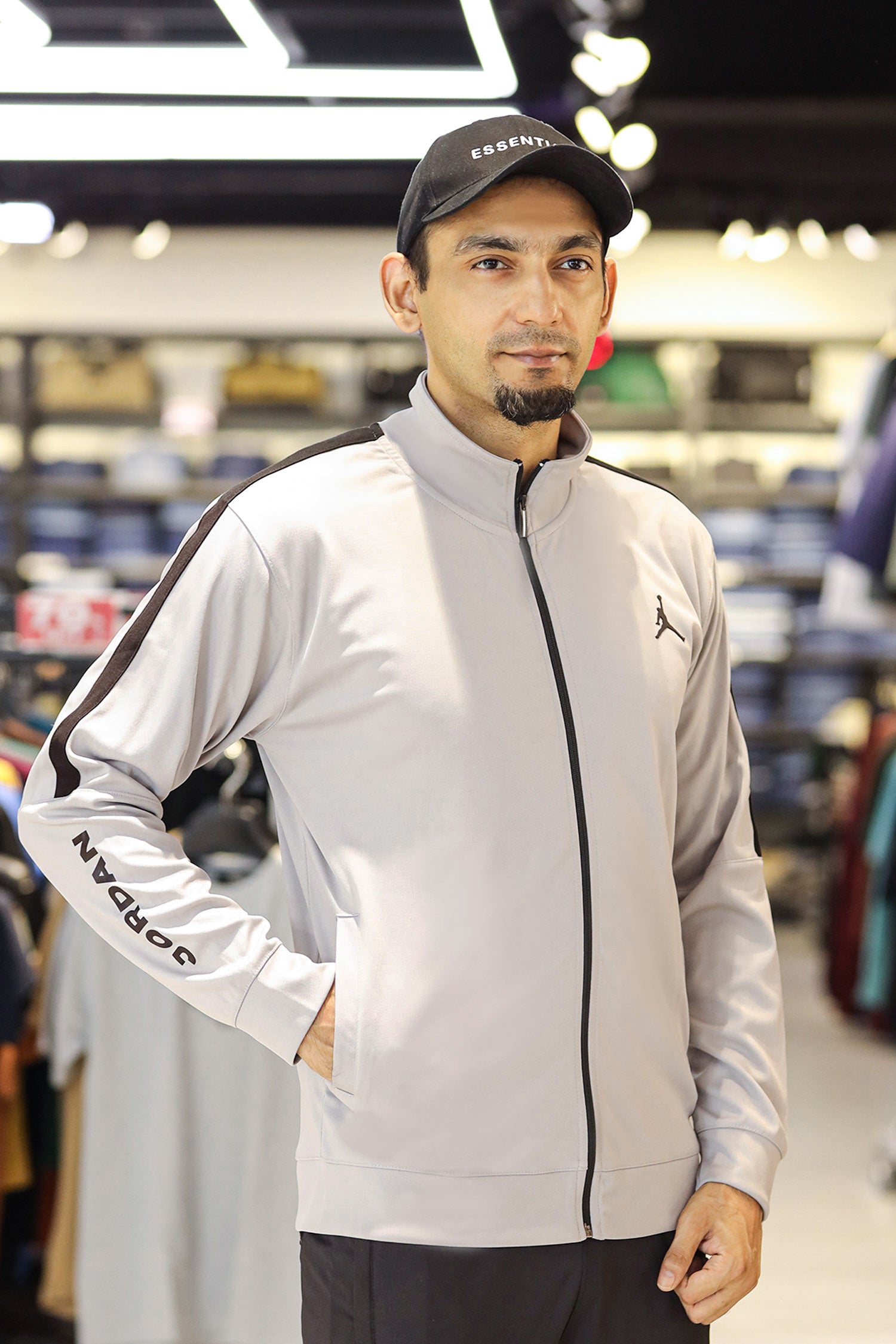 Jrdn Team Flight Training Men Zipper Upper