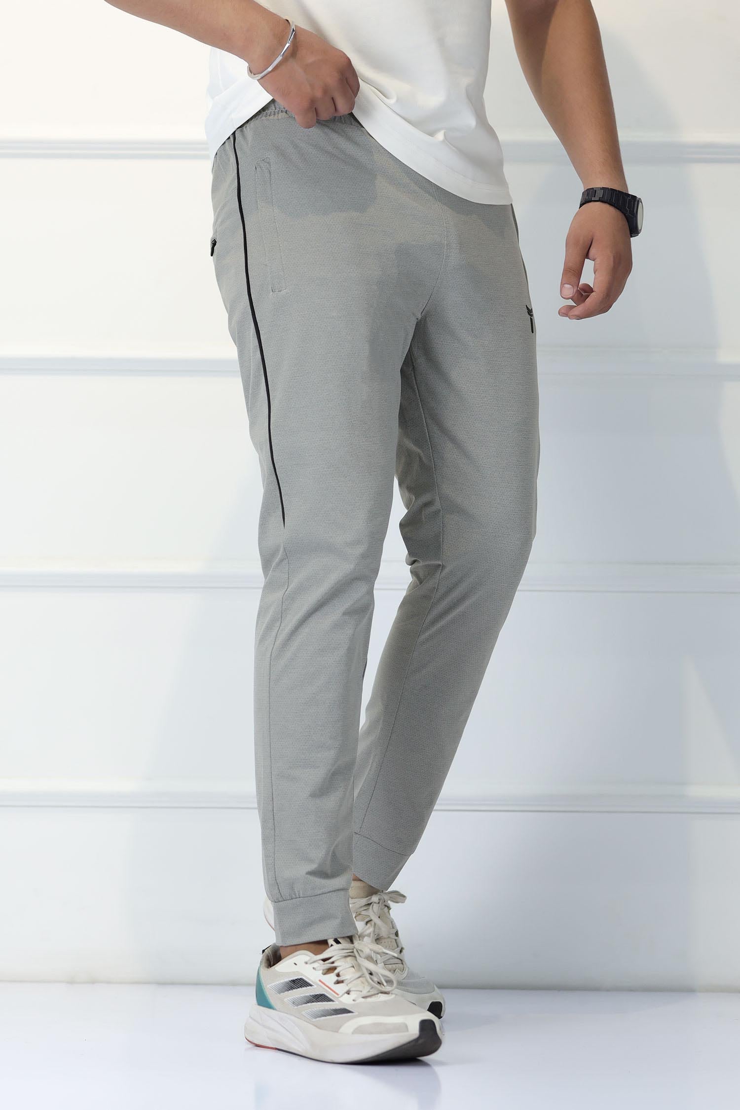 Turbo 'TRB Club' Side Striped Men's Dry-Fit Trouser
