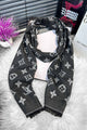 Luis Vten x Supreme Authentic Monogram Imported Men's Wool Muffler