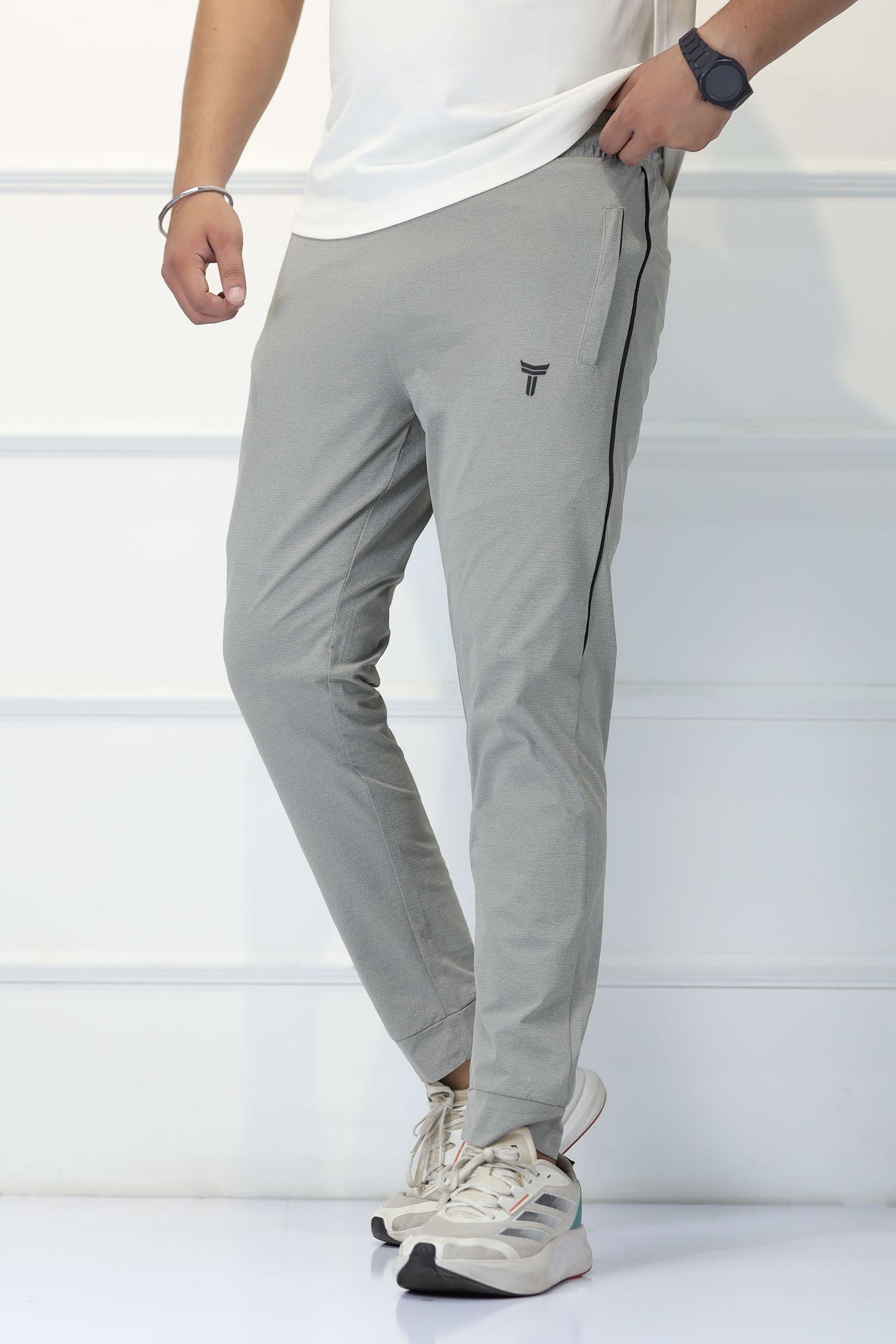 Turbo 'TRB Club' Side Striped Men's Dry-Fit Trouser