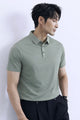 Turbo Button-Up Placket Men's Polo T-Shirt