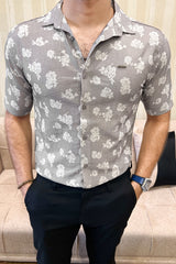 Turbo Rich Floral Printed Casual Shirt