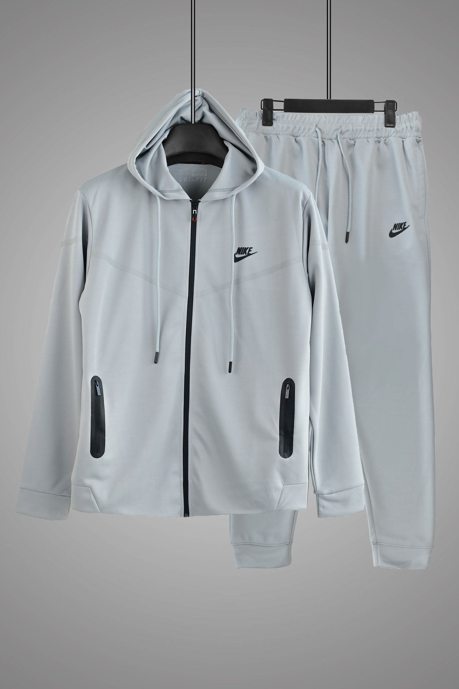 Nke Tech Fleece Mock Neck Hoodie Zipper Tracksuit