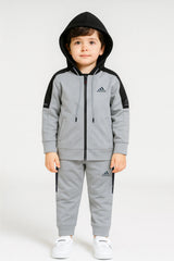 Adds Essential Performance Hooded Unisex Kids Tracksuit
