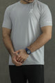 OnClub Running Core Imp Dry-Fit Tee In Light Grey